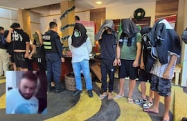 Miguel Ángel Cáceres Ramírez fue aprehendido la semana pasada en un operativo realizado en busca de los integrantes de la banda liderada por "Chopalé".