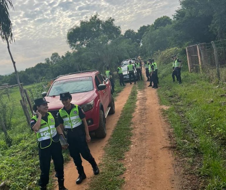 San Bernardino: fiscales realizan verificación por denuncia de ocupación y posible daño ambiental