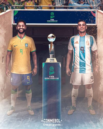 Las selecciones de Brasil y Argentina serán protagonistas de la final del mundial de Uzbekistán.