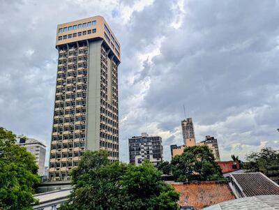 Cielo nublado en Asunción.