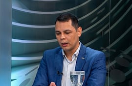 El economista Jorge Garicoche en el programa Mesa con EVP, de ABC TV.