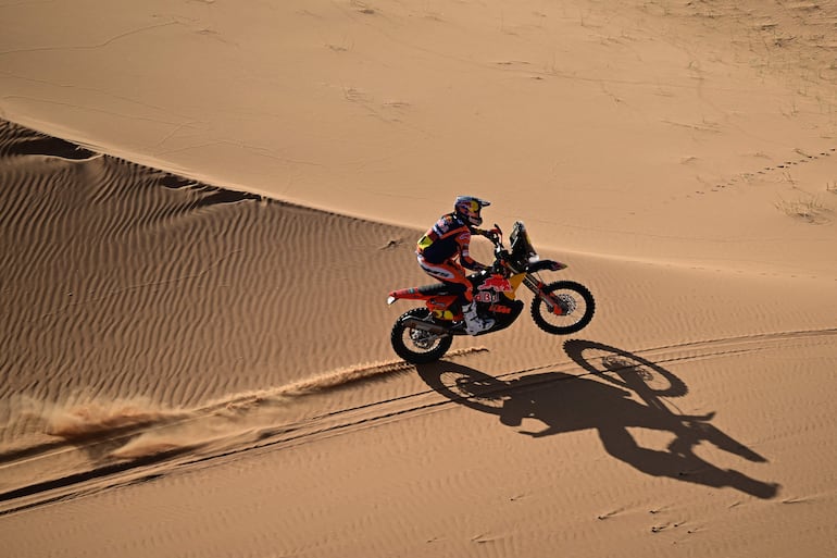 Gran rendimiento hasta aquí de Daniel Sanders, con su KTM.