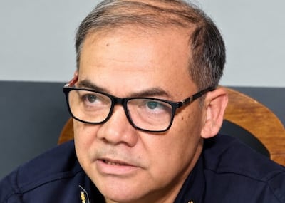 Suboficial Osvaldo Daniel Ortega, detenido.