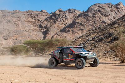 El qatarí Nasser Al Attiyah tuvo una gran etapa este domingo