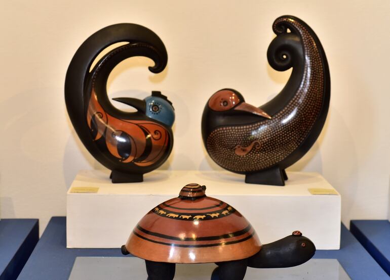 Cerámica en el Centro Cultural del Lago.