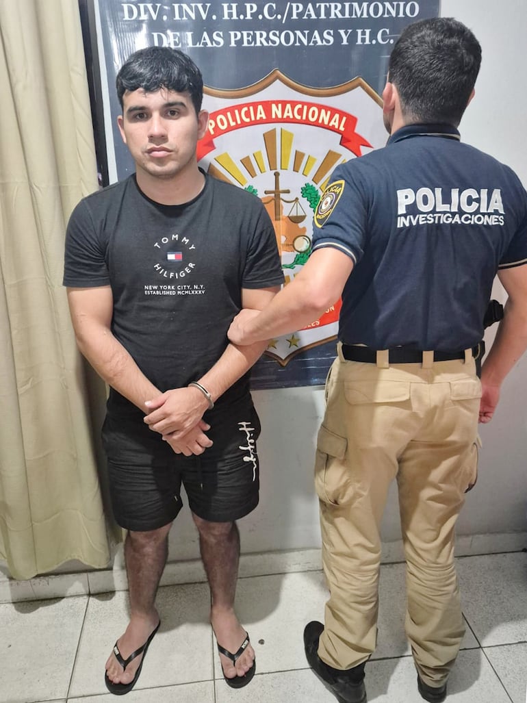 Édgar Aguilera Ruiz, capturado por asalto.
