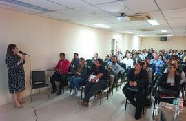En la jornada del martes 29 de agosto se registró una importante concurrencia en la capacitación de Contrataciones Públicas.