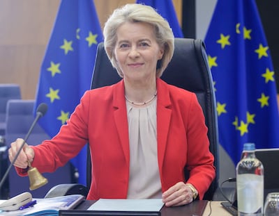 Úrsula von der Leyen, presidenta de la Comisión Europea.