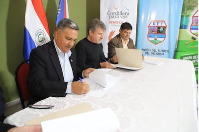 La UFI estuvo representada por su presidente, Lic. Óscar Ramírez,
