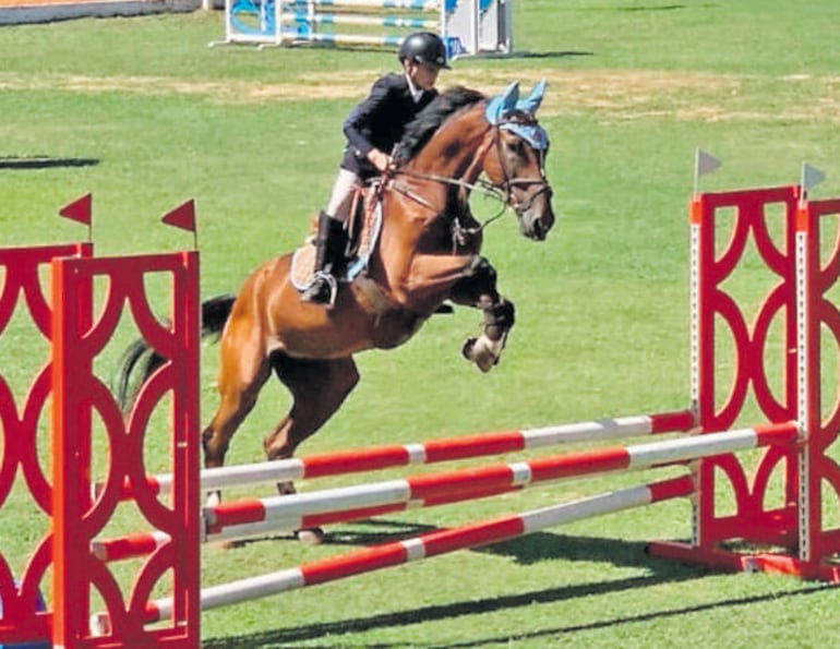 Santino Aranda, de la SHP, tuvo buena participación en la primera jornada en el Acá Carayá.