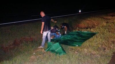 Hallazgo de cadáver en Coronel Oviedo.