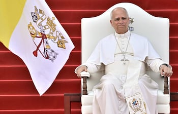 El papa León XIV.
