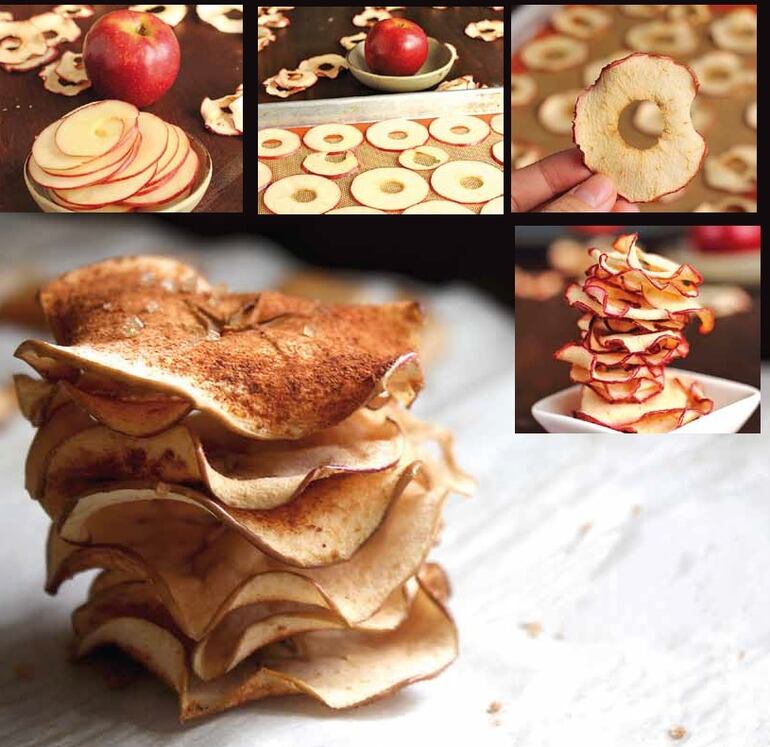 Chips de manzana