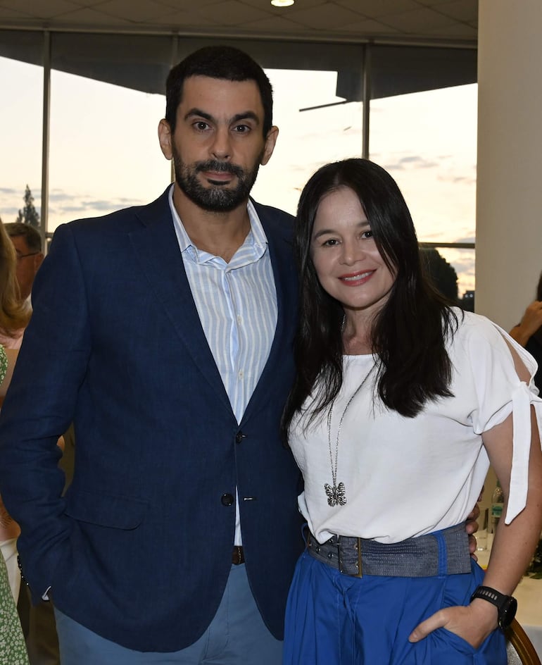 Carlos Alfieri y Rossana Cárdenas.