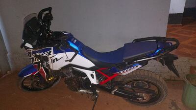 La motocicleta de la víctima quedó incautado por disposición de la Fiscalía.