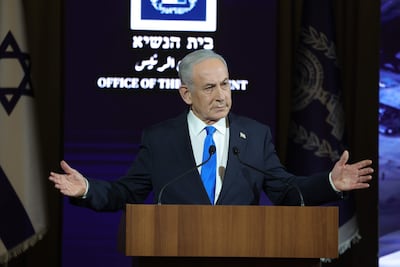 El primer ministro israelí, Benjamin Netanyahu.