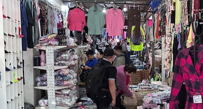 Zona comercial de Encarnación. El departamento de Itapúa es la principal puerta de entrada de extranjeros al país.