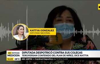 Diputados tergiversan contenido del Plan de la Niñez, según Kattya González