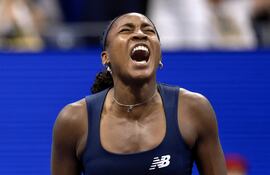 La estadounidense Coco Gauff se impuso este lunes a su compatriota Iva Jovic en los octavos de final del Abierto de Estados Unidos.