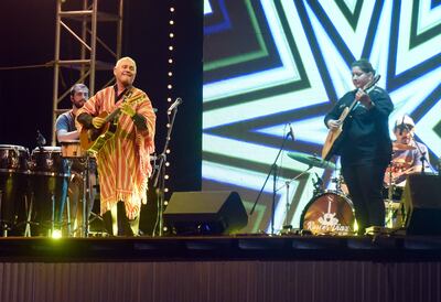 Juan Cancio Barreto es la firma de un show lleno de musicalidad como también de humor.