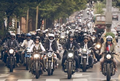 El evento contó con la presencia de unas 300 motocicletas clásicas y vintage.