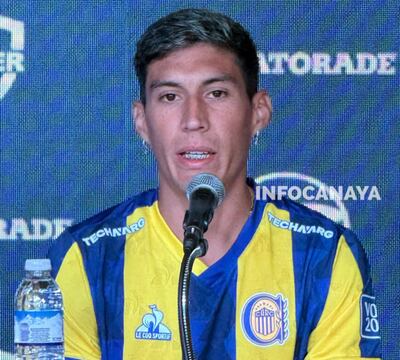 Enzo Daniel Giménez Rojas, futbolista paraguayo de Rosario Central.