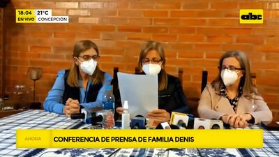 Carta abierta leída por las hijas del secuestrado Óscar Denis.