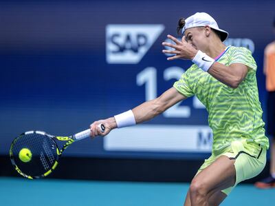 Holger Rube quedó fuera del torneo de Miami