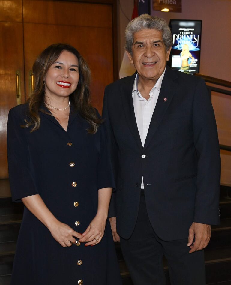 Angie Duarte y Luis Álvarez.