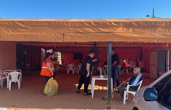 El albergue de la SEN brinda refugio y alimento a las personas.