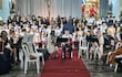 Más de 300 alumnos del Conservatorio Ha Che Valle ofrecieron su concierto navideño de fin de año, con presentaciones corales e instrumentales y la graduación de siete jóvenes en lenguaje musical y guitarra popular.
