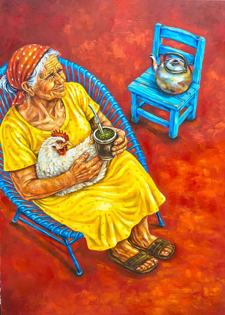 Otra de las obras de Carla Ascarza.