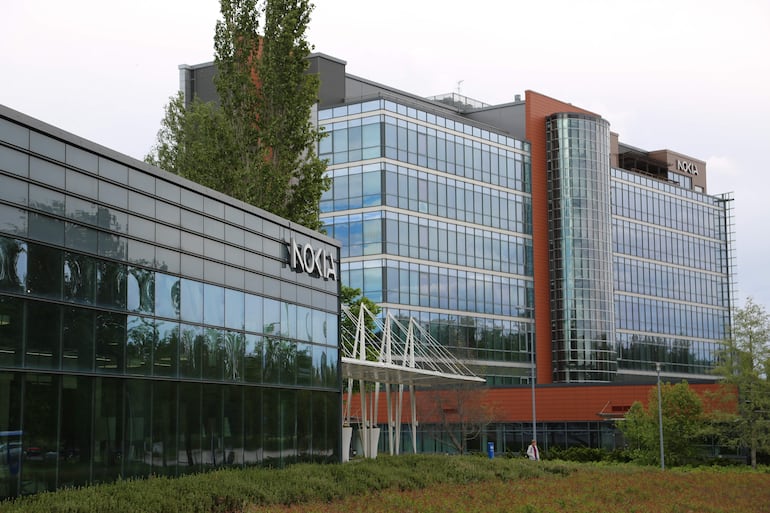 Vista de la actual sede de Nokia en Espoo (Finlandia), a la que la compañía finlandesa se mudó en 2014 tras vender a Microsoft su negocio de telefonía móvil.