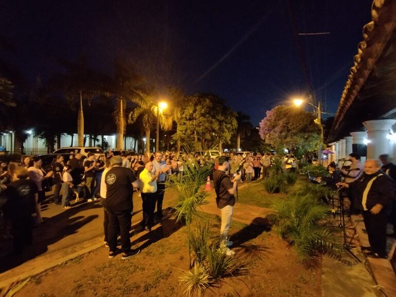 Una gran cantidad de espectadores acompañó la Noche de los Museos.