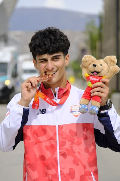 Taekyo Caetano Priore Rojas (7/8/2002) sumó otro bronce para el Team Paraguay en taekwondo.