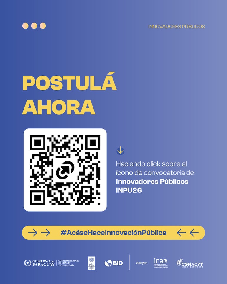 Abren convocatoria para la quinta edición del Programa Innovadores Públicos.