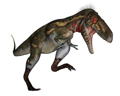 Ilustración 3D, Nanotyrannus lancensis.