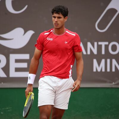 Dani Vallejo no pudo dar continuidad a la magnífica semana que tuvo en Chile al quedar eliminado ayer en Buenos Aires.