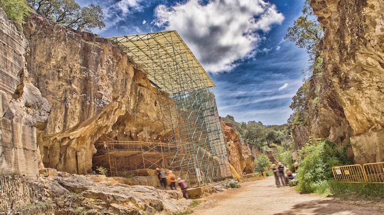 Atapuerca, sitio arqueológico en España.