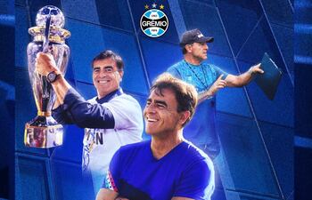 El Gremio de Porto Alegre le dio la bienvenida a Gustavo Quinteros.