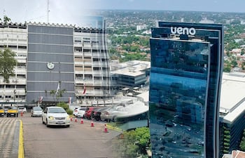 El Instituto de Previsión Social (IPS) y Ueno Bank que capta fondos de la previsional, banco que estuvo ligado al presidente Santiago Peña.