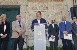 El premio Cervantes 2017, el escritor, ensayista, periodista y político nicaragüense Sergio Ramírez protagoniza este viernes en la Casa Cervantes de Valladolid el acto para festejar el Día del Libro con motivo de la muerte del autor de El Quijote.