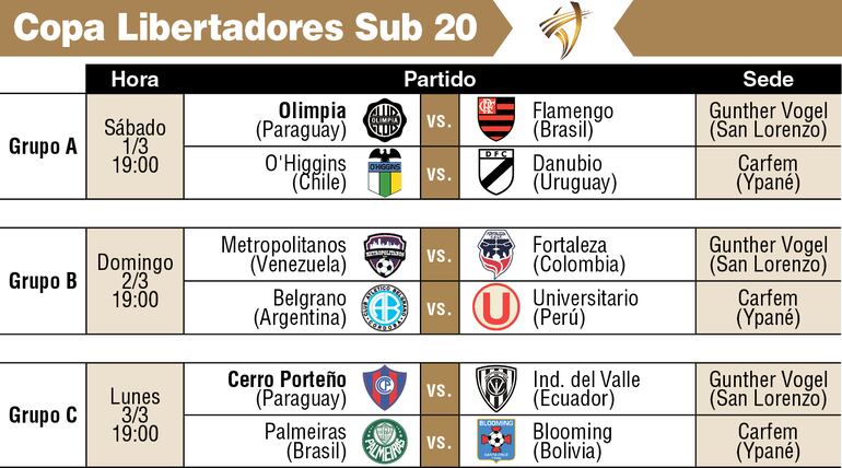 Partidos de la Copa