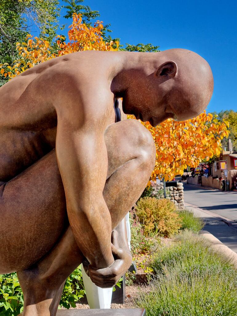 Canyon Road es un viaje a través de la evolución de Santa Fe.