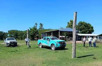 Los pobladres de Puerto Barranquerita piden a las autoridades nacionales el cambio del trayecto de la linea de la Ande