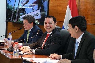 Luis Bello (ANR-HC), intendente electo por la Junta Municipal de Asunción el 27 de agosto.