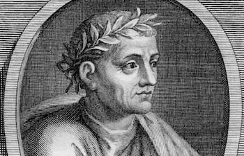 Quintiliano, grabado de Étienne Jehandier Desrochers