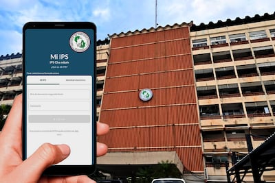 Imagen alusiva al portal digital Mi IPS, aplicación del Instituto de Previsión Social (IPS).
