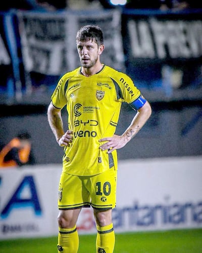 Alejandro Daniel Silva (36 años), capitán de Recoleta FC.