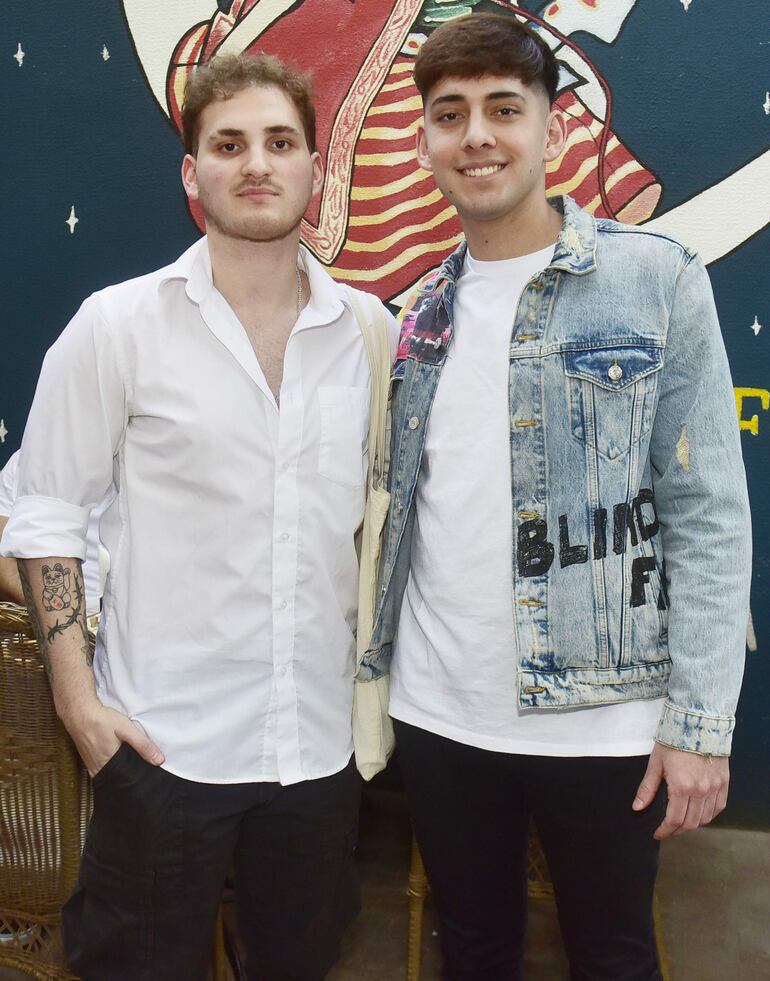 Tomás Dalmagro y Pedro Marín. 